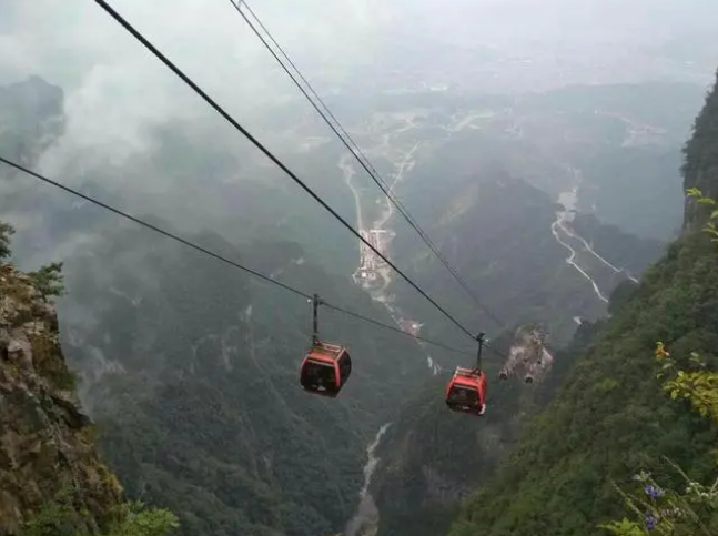 台州索道缆车的钢索安全吗